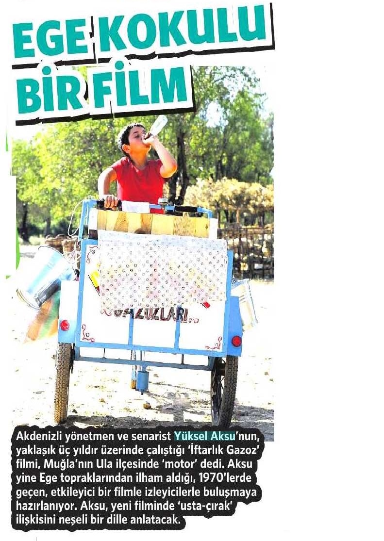 Vatan Makaron: "Ege Kokulu Bir Film"