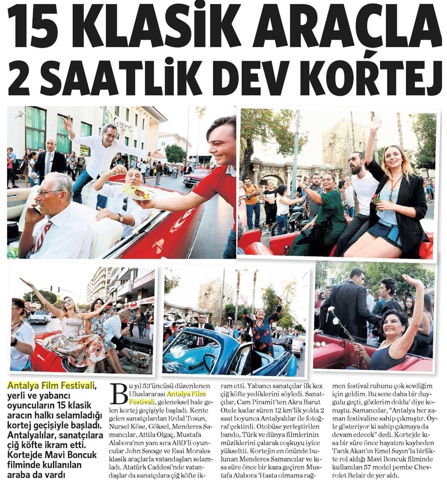 Vatan Makaron: "15 Klasik Araçla 2 Saatlik Dev Kortej"