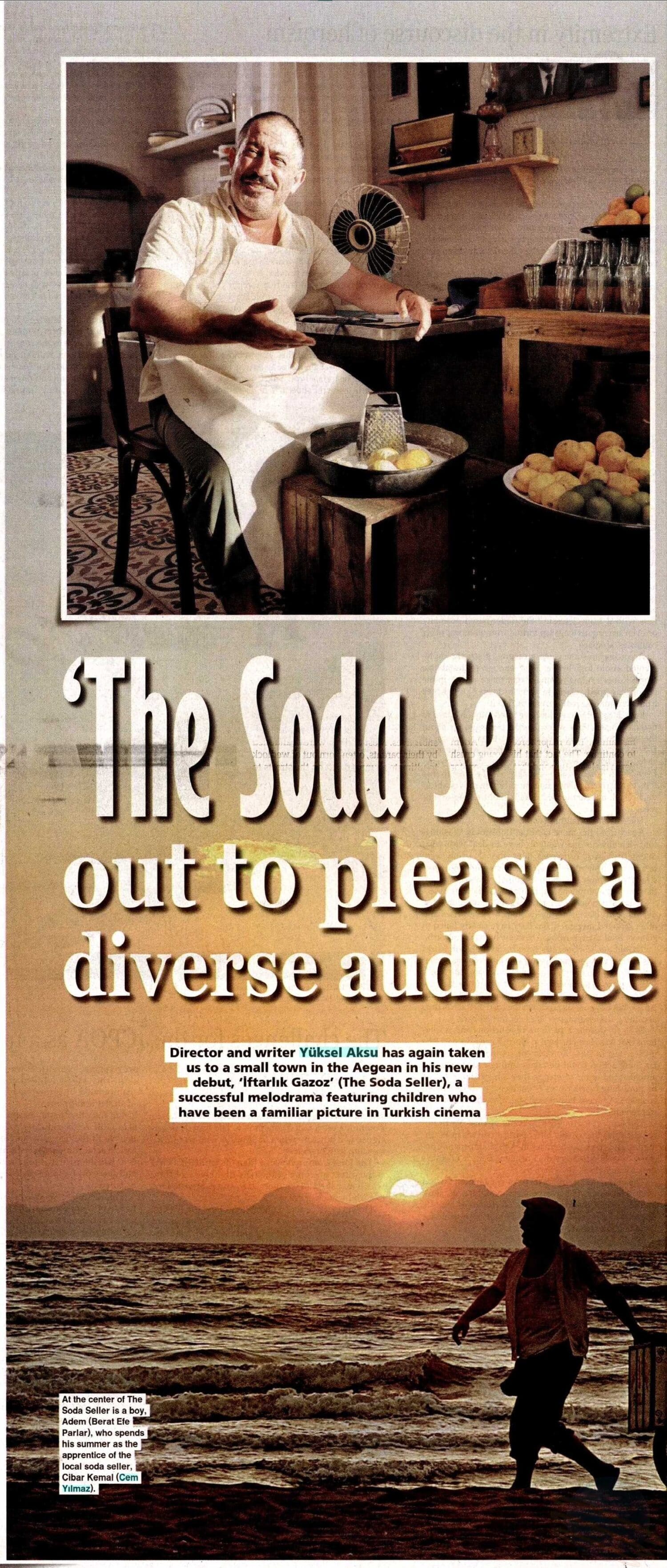Hürriyet Daily News - "The Soda Seller" out to please a diverse audience
