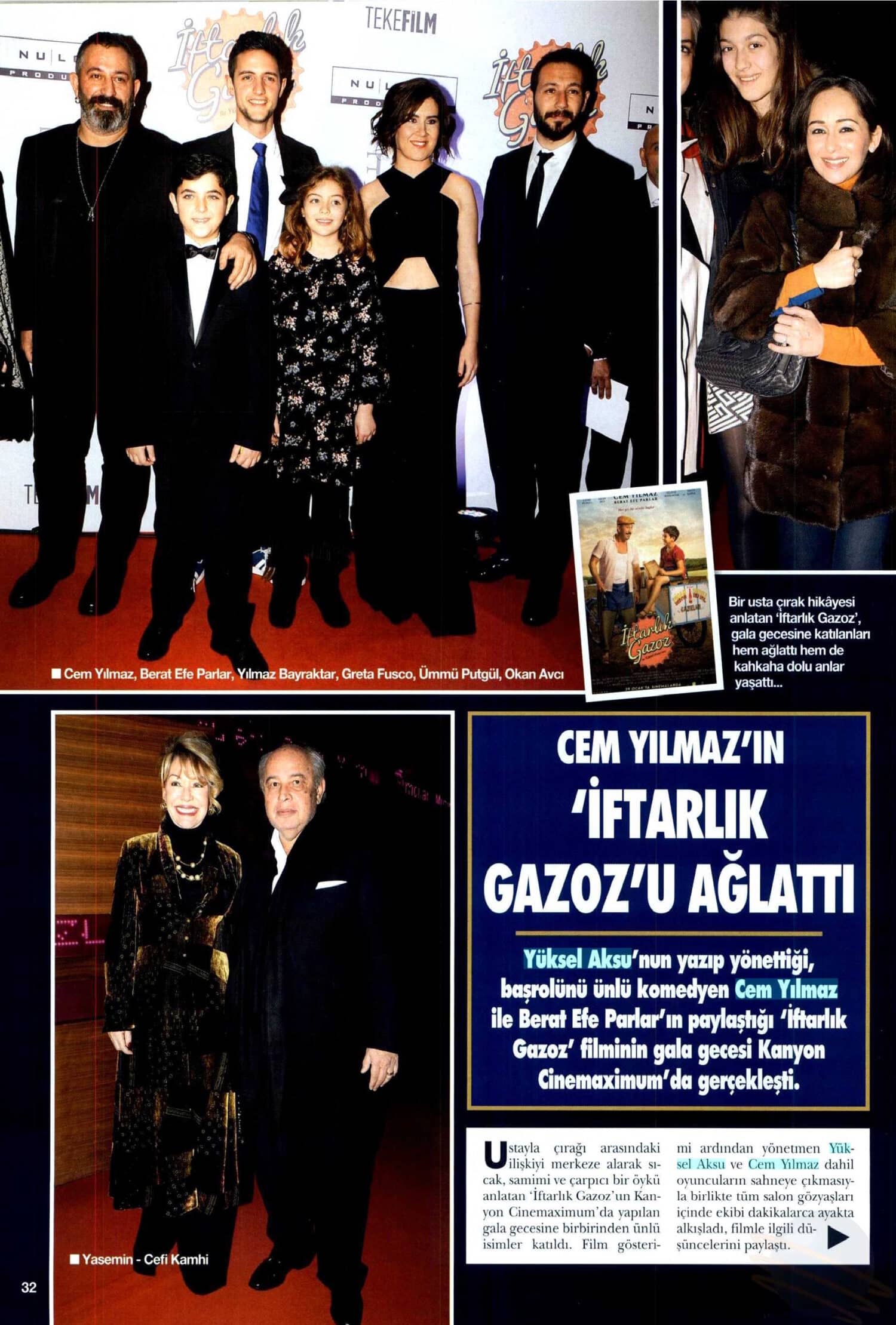 Hello Dergisi: "Cem Yılmaz'ın İftarlık Gazoz'u Ağlattı"-1