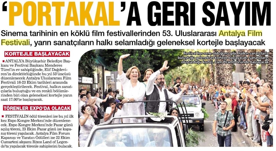 HaberTürk Akdeniz: "Portakal'a Geri Sayım Başladı"