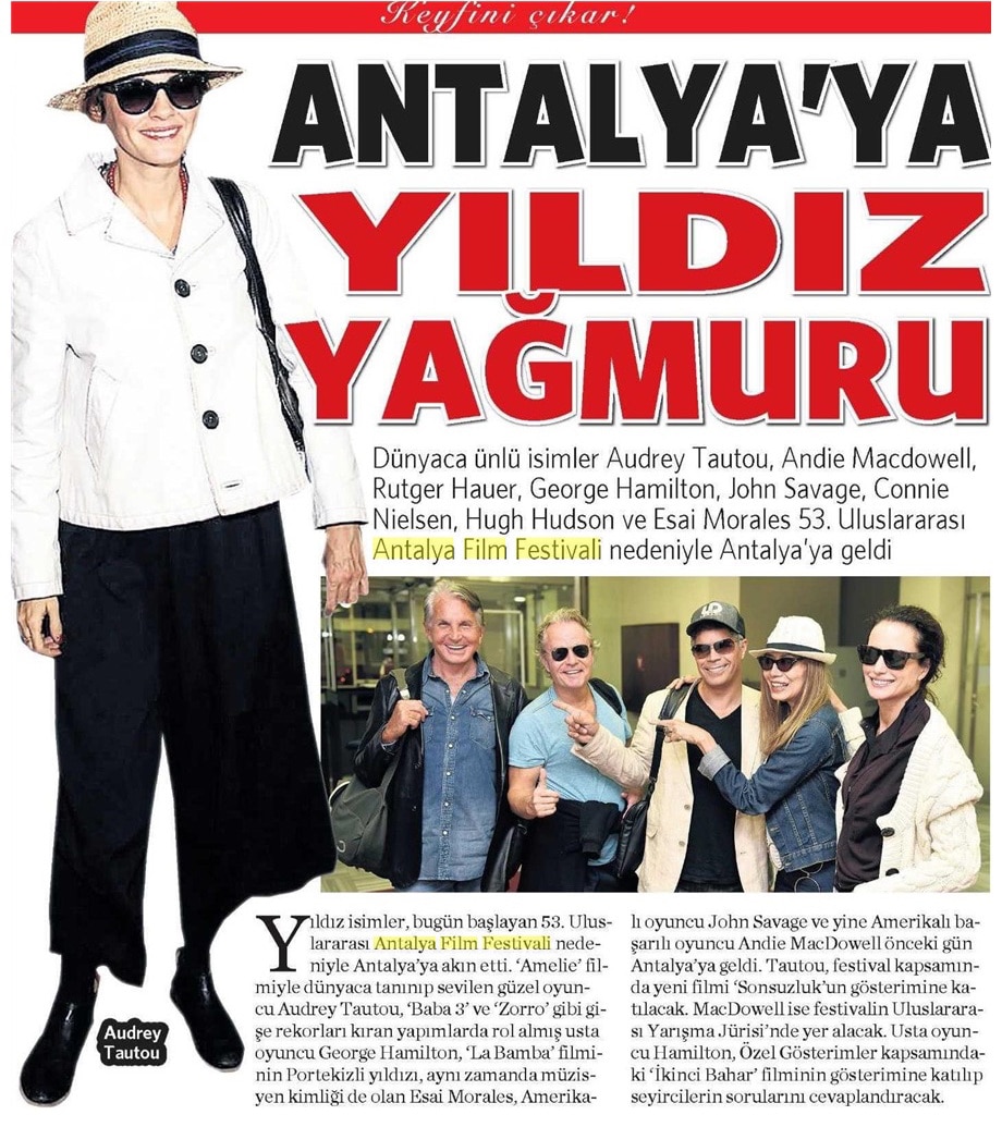 Vatan Makaron: "Antalya'ya Yıldız Yağmuru"